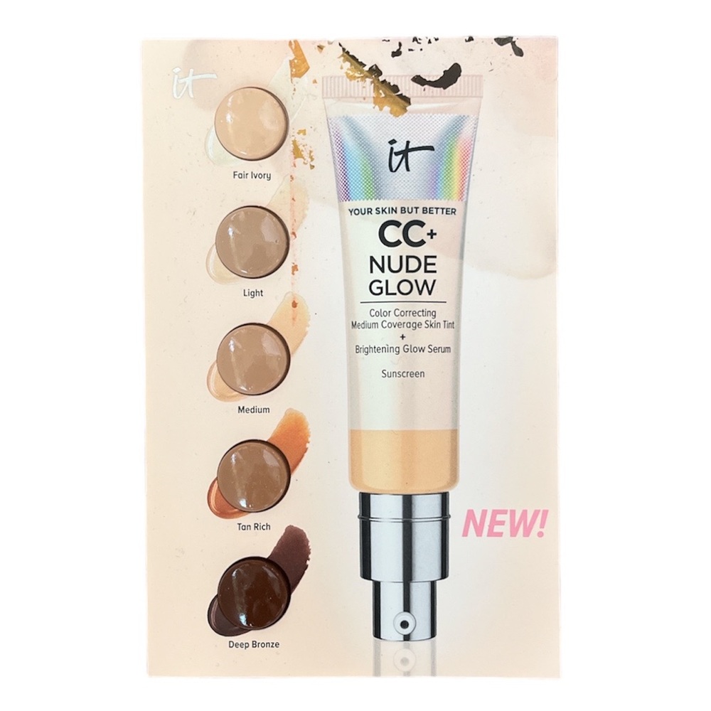 it cosmetics CC+ Nude Glow sample NWT